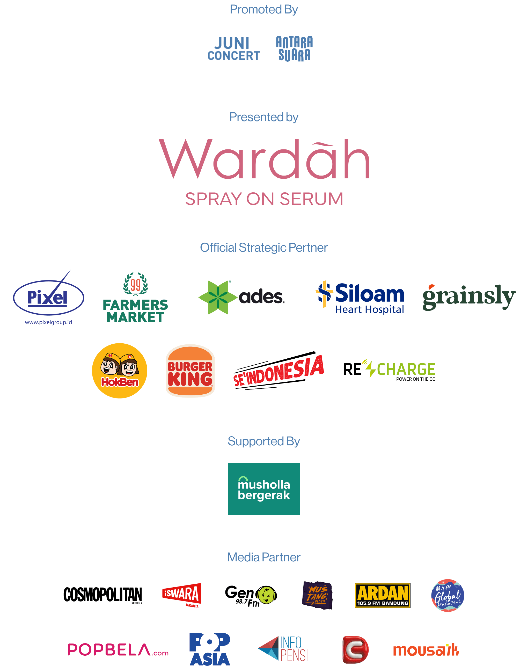 Sponsor and Partner